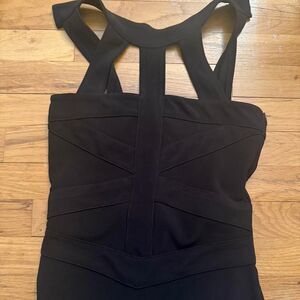 Topshop Women's Black Dress